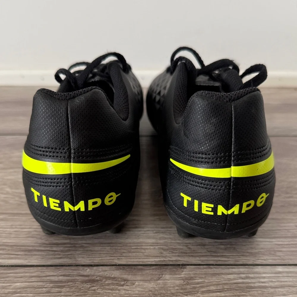 Nike Tiempo Legend 8 Club MG Black with Volt Accents‎